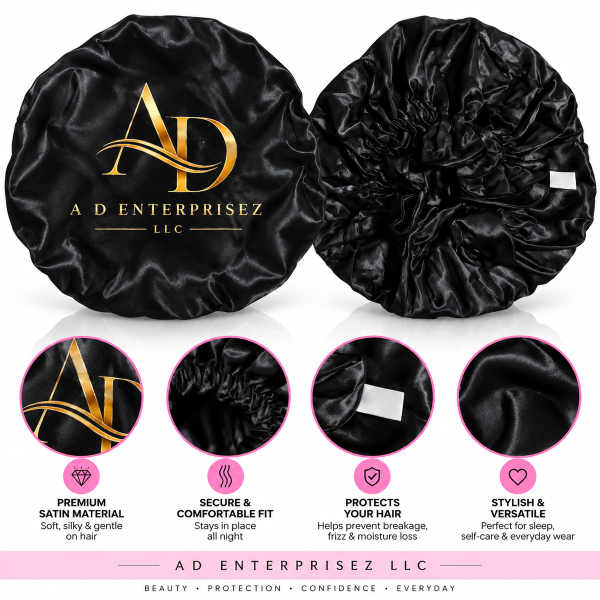 Satin Hair Bonnet